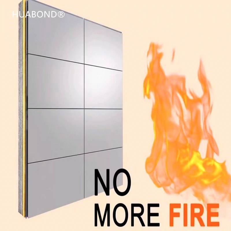 Fire Resistant Aluminium Honeycomb Panel test application Fire Resistant Aluminium Honeycomb Panel test application